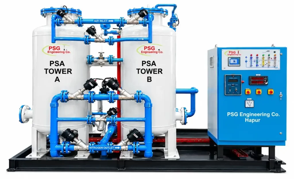 Nitrogen Gas Plant for Chemical Processing Plant